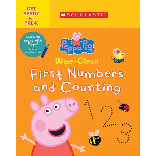 Wipe-Clean First Numbers and Counting (Peppa Pig) - Paperback