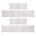 Disney Princess Enchanting Dreams White and Pink Cinderella Crib Liner