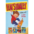 Flat Stanley 4 Books in 1!: Flat Stanley, His Original Adventure; Stanley, Flat Again!; Stanley in Space; Stanley and the Magic Lamp - Hardcover
