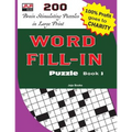 WORD FILL-IN Puzzle Book 3 - Paperback