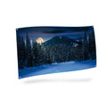 My Village Background Cloth - Mountain Landscape at Night
