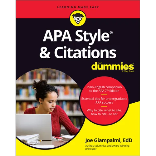APA Style & Citations for Dummies - Paperback