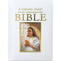 Catholic Child's First Communion Gift Bible - Hardcover