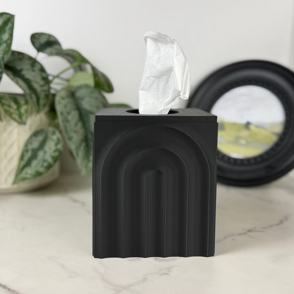 Square Arch Tissue Box Cover
