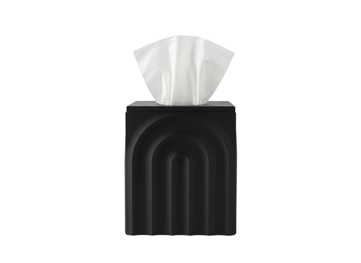 Square Arch Tissue Box Cover