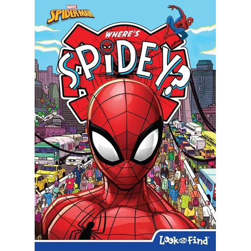 Marvel Spider-Man: Where's Spidey? Look and Find - Hardcover