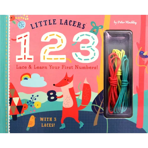 Little Lacers: 123: Lace & Learn Your First Numbers! - Board Book