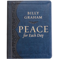 Peace for Each Day, Large Text Leathersoft: Devotions to Comfort Your Soul and Calm Your Mind (a 365-Day Devotional) - The Perfect Father's Day Gift f - Leather