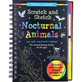 Scratch & Sketch Nocturnal Animals - Spiral