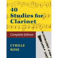 40 Studies for Clarinet (Book 1, Book 2) - Paperback