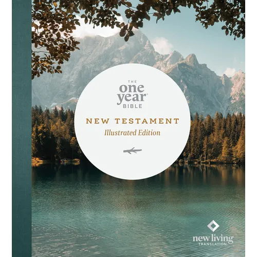 The One Year Bible New Testament: NLT (Softcover, Lakeside Haven) - Paperback