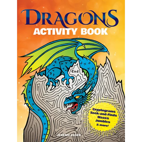 Dragons Activity Book - Paperback