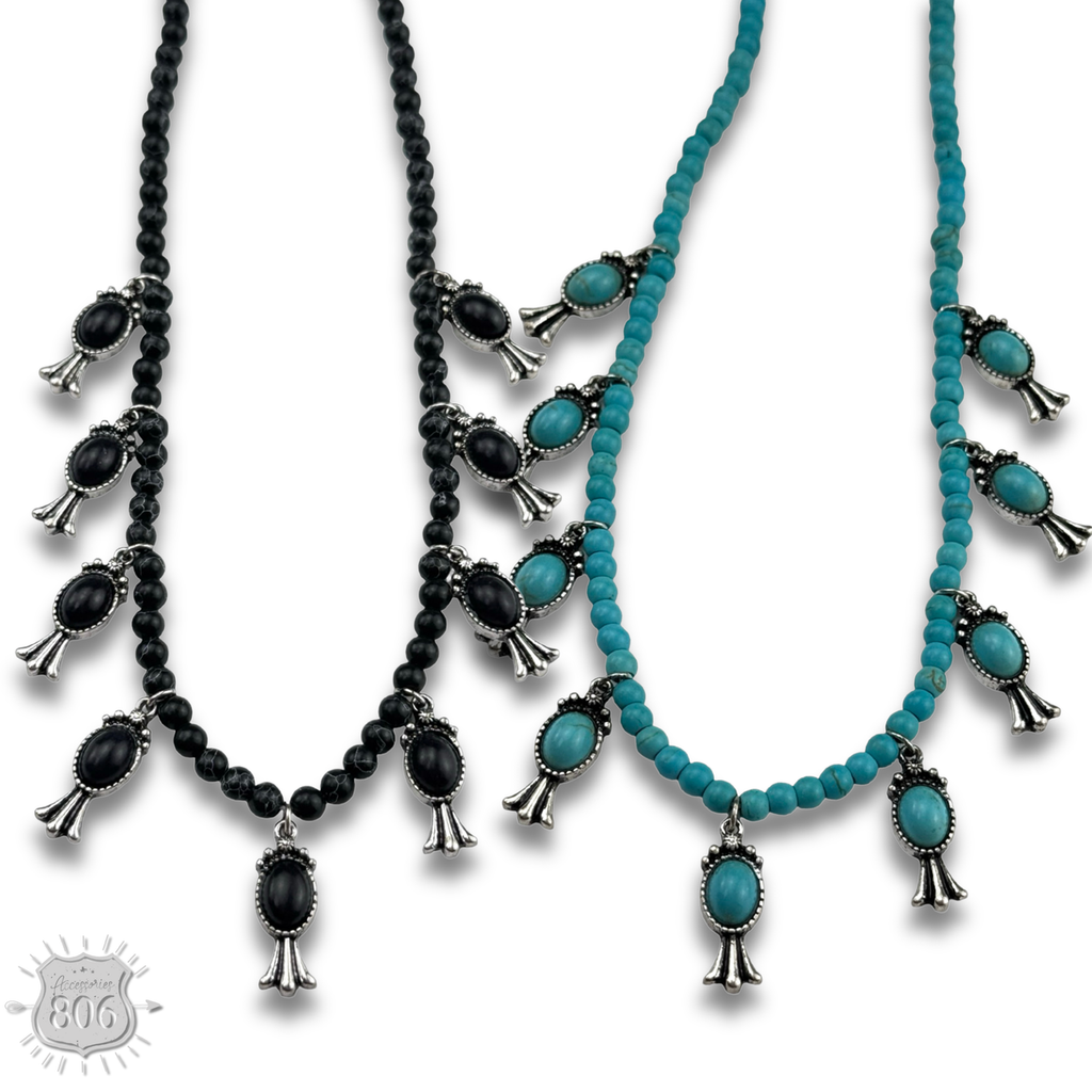 Small squash blossom necklace, last call