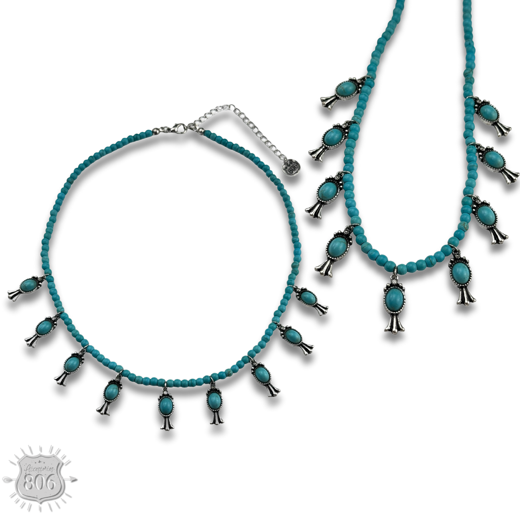 Small squash blossom necklace, last call