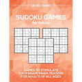 Sudoku Games for Adults Level: Hard - Paperback
