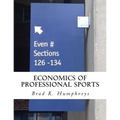 Economics of Professional Sports - Paperback