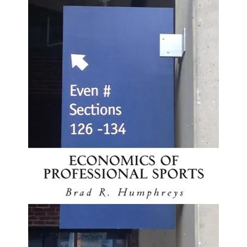 Economics of Professional Sports - Paperback