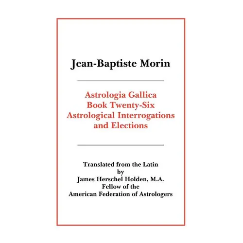 Astrologia Gallica Book 26 - Paperback