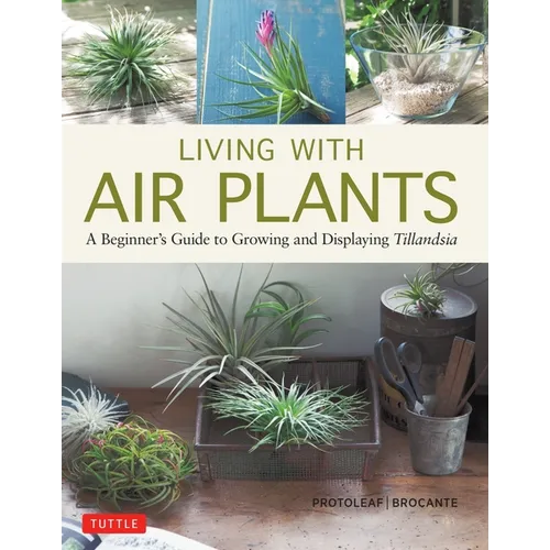 Living with Air Plants: A Beginner's Guide to Growing and Displaying Tillandsia - Hardcover