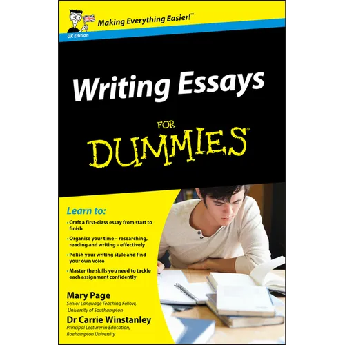 Writing Essays for Dummies, UK Edition - Paperback