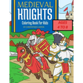 Medieval Knights Coloring Book for Kids - Paperback