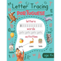 Letter Tracing Portuguese: Portuguese Writing Practice with Illustrations, Translation, and Pronunciation for Kids - Paperback
