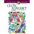 Creative Haven Celtic Alphabet Designs Coloring Book - Paperback