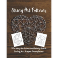 String Art Patterns: String Art Templates - Paperback