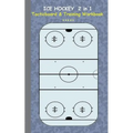 Ice Hockey 2 in 1 Tacticboard and Training Workbook: Tactics/strategies/drills for trainer/coaches, notebook, training, exercise, exercises, drills, p - Paperback