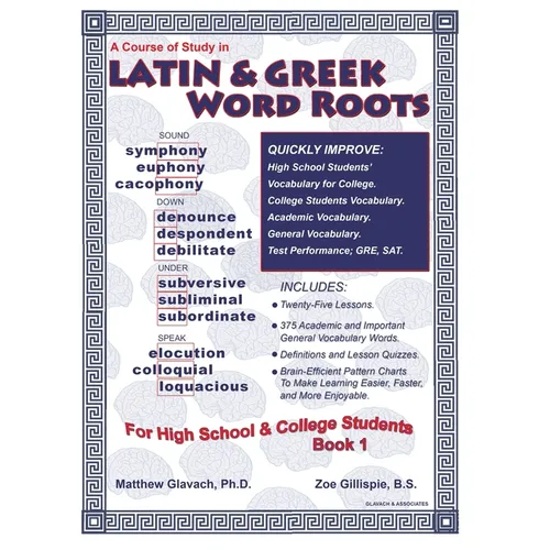 Latin & Greek Word Roots - Paperback