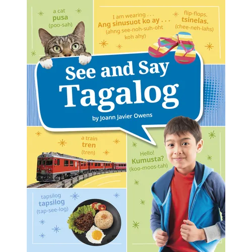 See and Say Tagalog - Library Binding