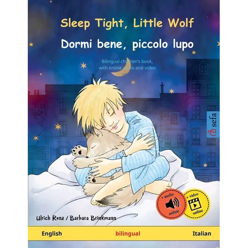 Sleep Tight, Little Wolf - Dormi bene, piccolo lupo (English - Italian) - Paperback