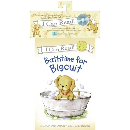 Bathtime for Biscuit Book and [With CD] - Paperback