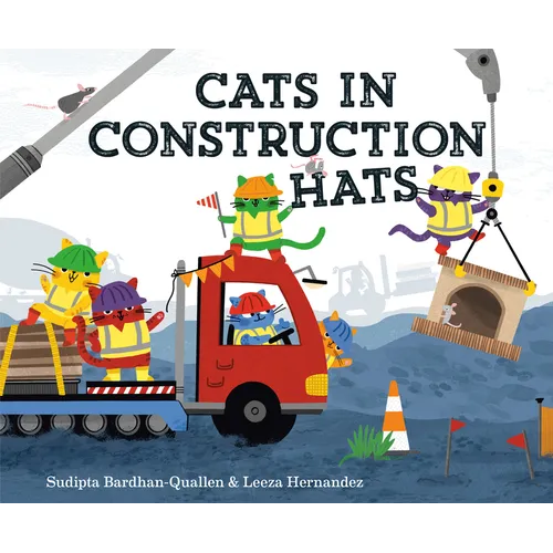 Cats in Construction Hats - Hardcover