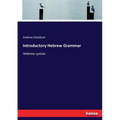 Introductory Hebrew Grammar: Hebrew syntax - Paperback