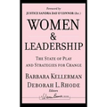 Women and Leadership: The State of Play and Strategies for Change - Hardcover