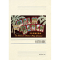 Vintage Lined Notebook Greetings from Palm Beach, Florida - Paperback