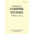 Journal of Vampire Studies: Vol. 4 (2024) - Paperback