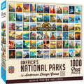 National Parks by Anderson Design Group 1000 Piece Puzzle by Masterpieces