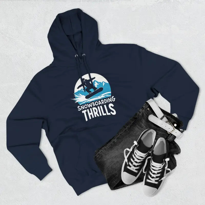 Ocean State Styles Hoodie Snowboarding Fleece Insulated
