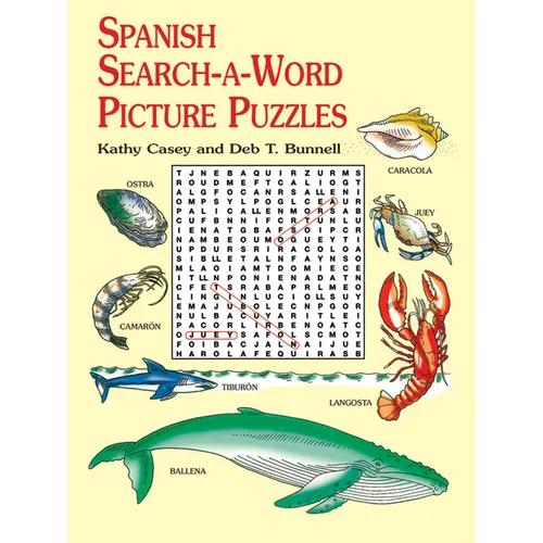 Spanish Search-A-Word Picture Puzzles - Paperback