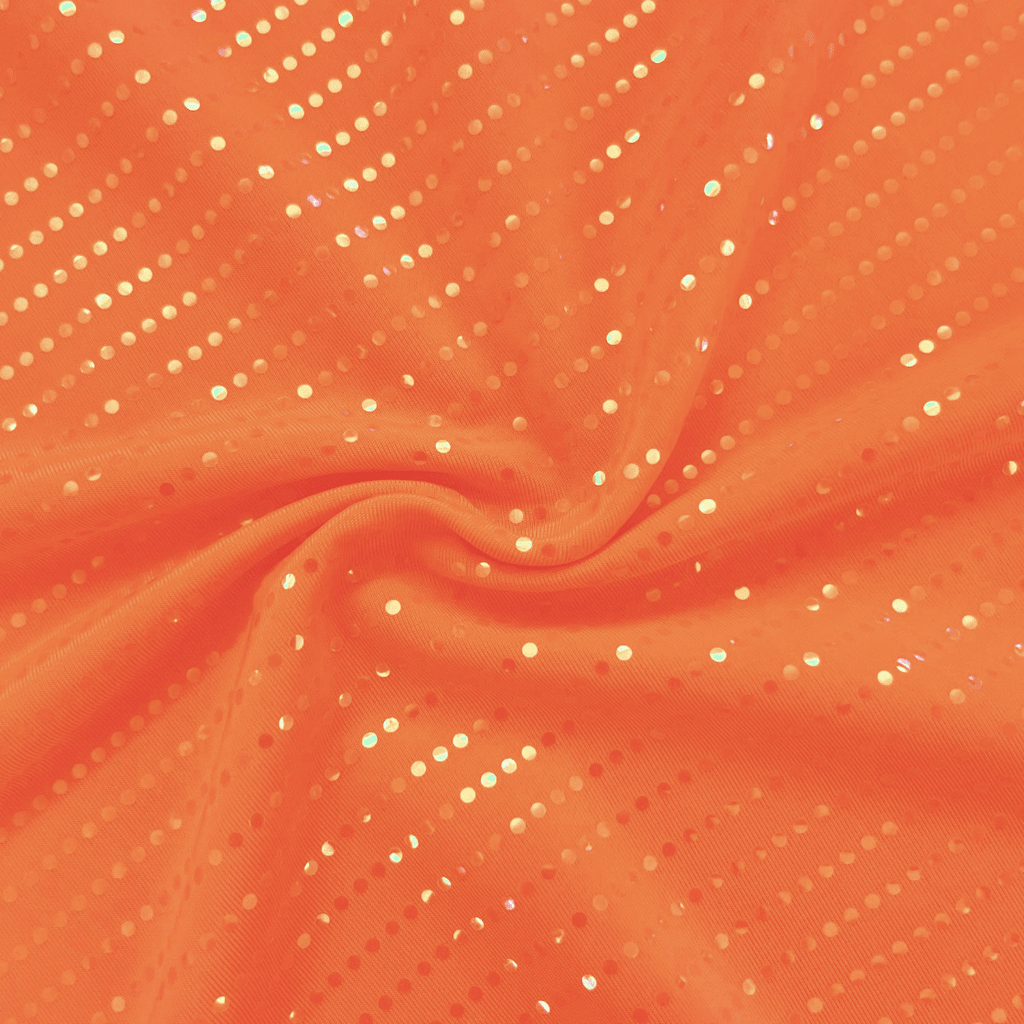 Waterfall on Polyester Spandex Fabric | Blue Moon Fabrics