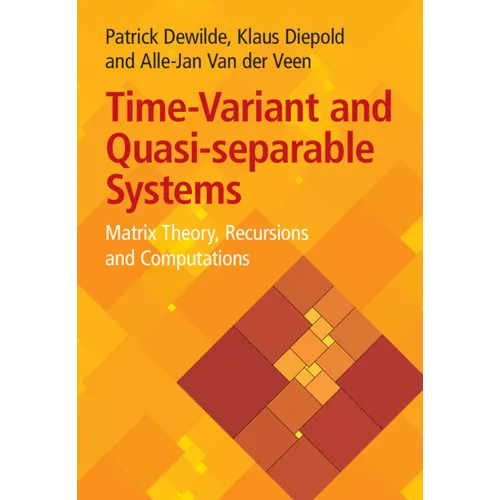 Time-Variant and Quasi-separable Systems - Hardcover