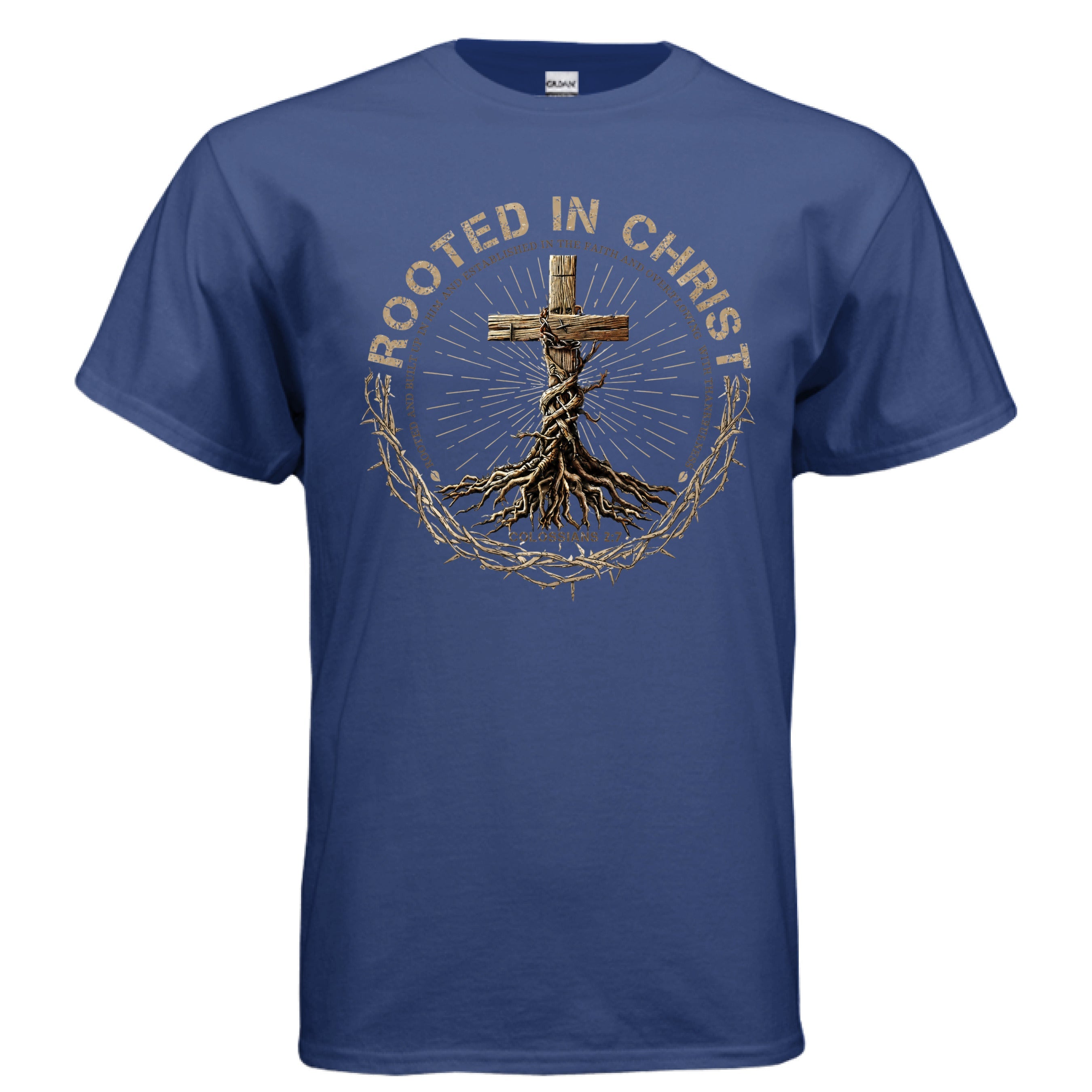Rooted in Christ Logo Tee