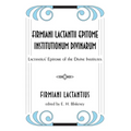 Firmiani Lactantii Epitome Institutionum Divinarum - Paperback