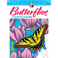 Creative Haven Butterflies Color by Number Coloring Book - Paperback