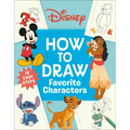 Disney How to Draw Favorite Characters - Paperback