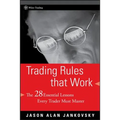 Trading Rules That Work: The 28 Essential Lessons Every Trader Must Master - Hardcover