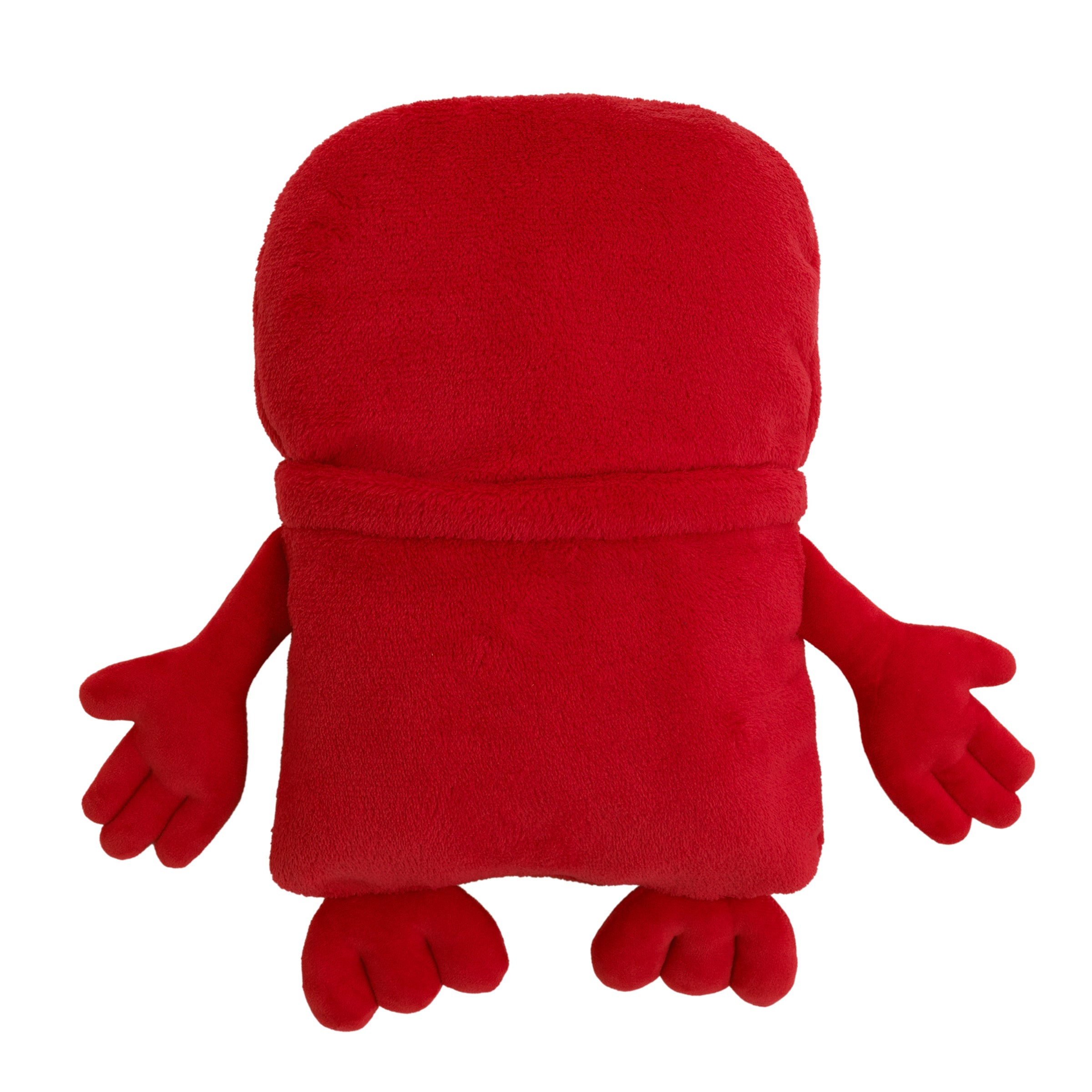 Come and Play Red Elmo Super Soft Character Shaped Toddler Blanket