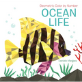 Geometric Color by Number: Ocean Life - Paperback